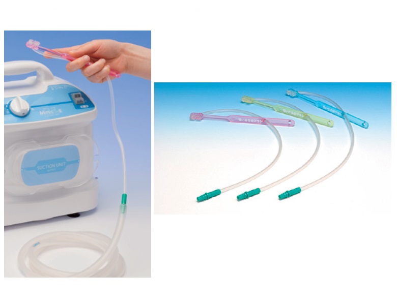 商品説明画像：吸いとる歯ブラシ