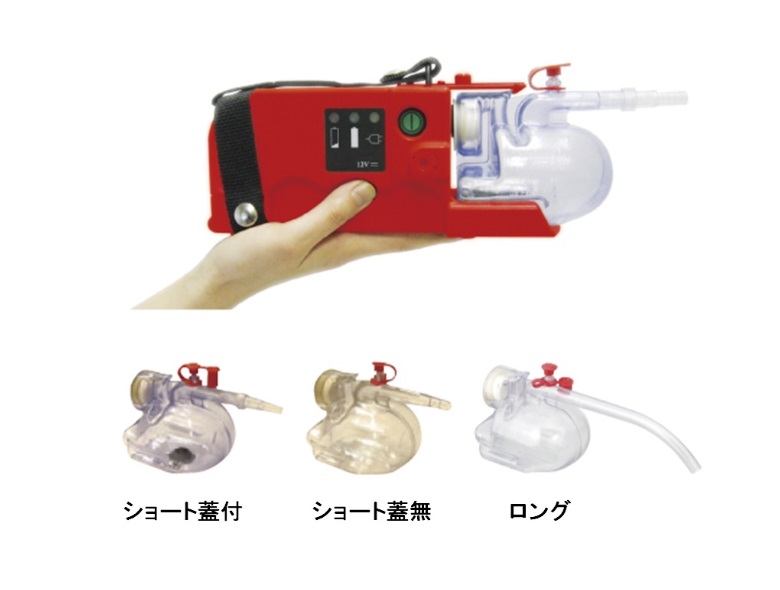 商品説明画像：ポータブル吸引器 Q-suction