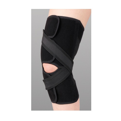 膝関節固定帯 ニーケアー・OA2 ブラック 左S(大腿周囲/35~38cm) 1個 19254 アルケア