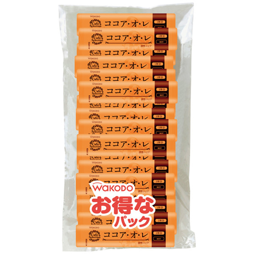 WAKODO ココア・オ・レ スティック 1袋（50本） アサヒグループ食品